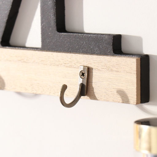 Настенные крючки декоративные Любовь. Домик, дерево, 18.3?23.8 см