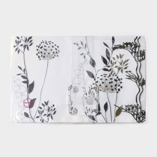 Набор салфеток сервировочных Доляна Укроп, 6+6 шт (2843, 9,59,5 см), цвет белый  фото 6