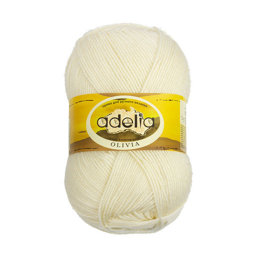 Пряжа ADELIA OLIVIA 60% акрил, 40% шерсть 5 шт. х 100 г 250 м  10 м