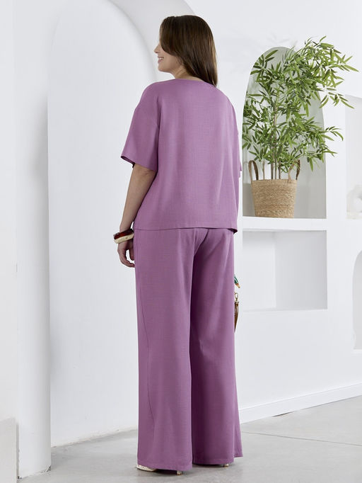 Брюки Камео-2 из вискозы со льном - Виотекс фото 40