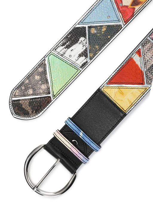 Ремень поясной Z-UNP01 multicolor-black - Eleganzza фото 2