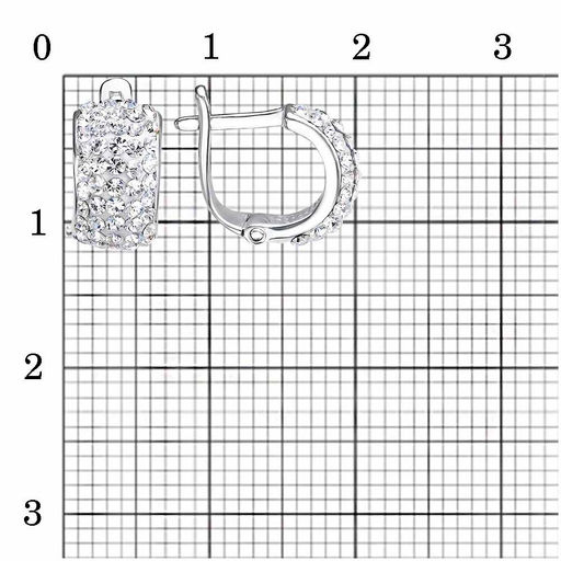 СЕРЬГИ 3369312Пл - Красная пресня фото 3