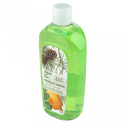 Пена для ванн Хвойные ванны 1л, сосна и цитрус (Россия) - Домашняя мода фото 3