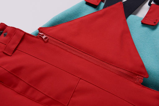 Горнолыжный костюм детский Valianly красного цвета 9006Kr  фото 22