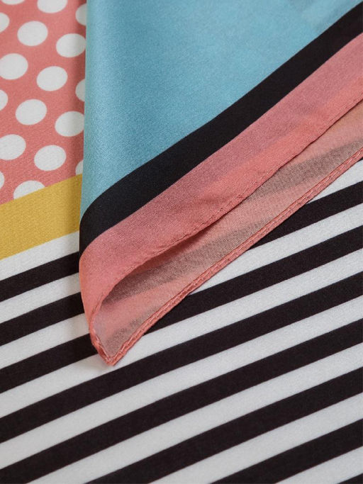 Платок жен. виск+шелк 70х70 LG34-814-11 - Labbra фото 3