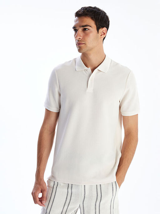 Polo Yaka Erkek Dokulu Ti??rt