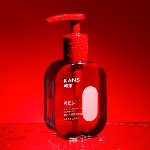 KANS Шампунь для жирных волос и кожи головы calp Oil-controlling Shampoo, 300 г  фото 3