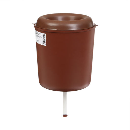 Умывальник садовый, 3 л, пластиковый, коричневый, Greengo
