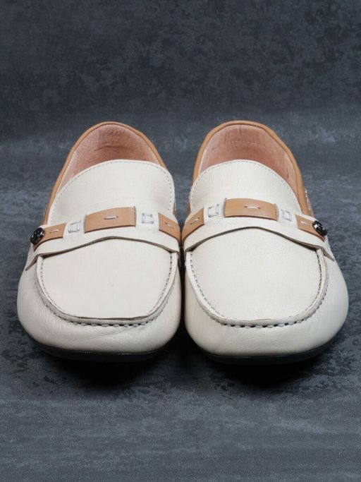 02-8064 WHITE Полуботинки мужские (натуральная кожа) - Фабричный китай фото 5