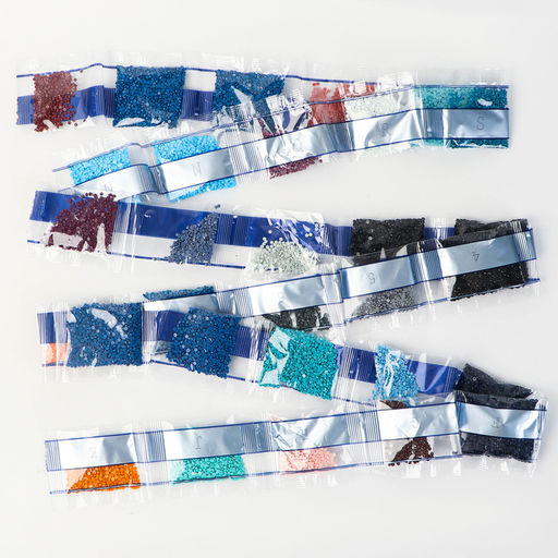 Алмазная вышивка полное заполнение «Сказочный замок», на раме, 40×50 см