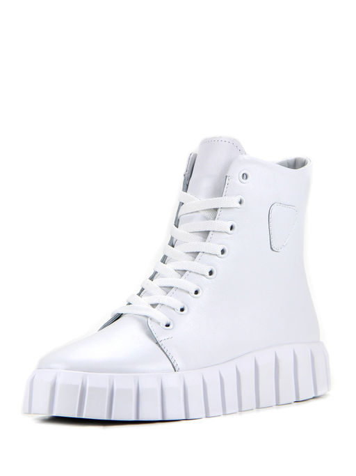 Ботинки EDART 212.91505w. white/байка