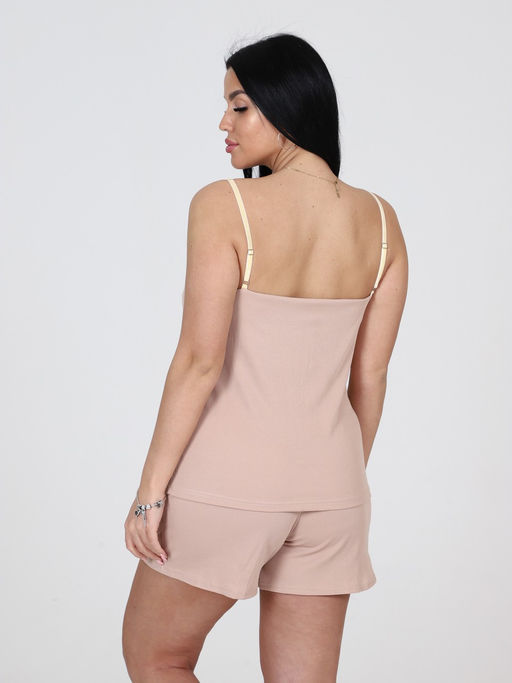 П-02 ЖЕНСКАЯ ПИЖАМА (Бежевый) - А-дина фото 3