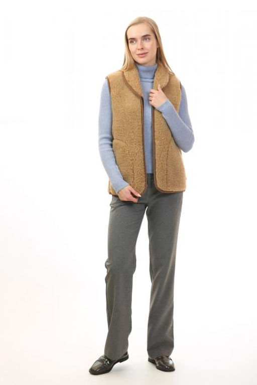 Жилет арт.1217-11/мол.воротник ТАРА Камель - Altro фото 2