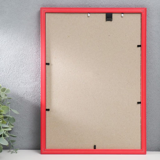 Фоторамка для фото 21×30 см Cedar, пластик, красный