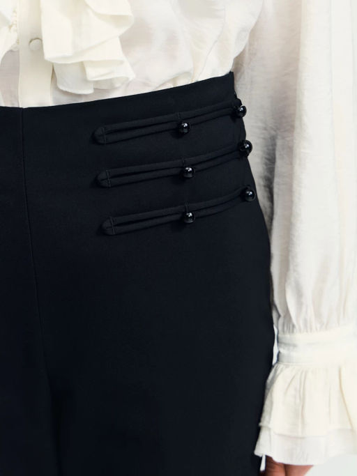 Зауженные брюки с хлопком в составе / Zarina