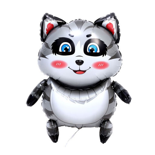 Воздушный шар фольгированный 30" «Кот», фигура, под воздух