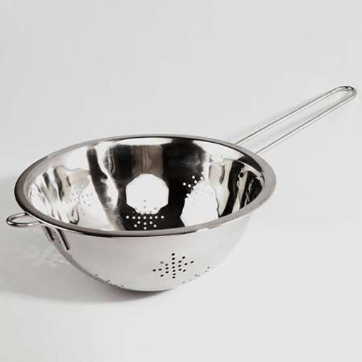 5100-22-22 Дуршлаг с ручкой 22см нерж.(х48)