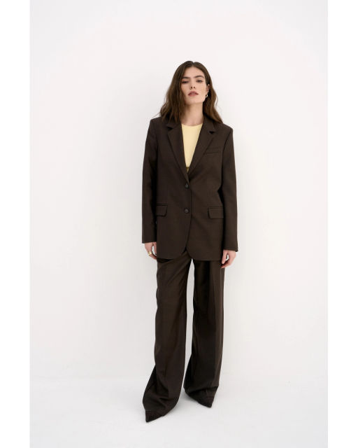 Жакет THE VERY 2418 шоколад  фото 14