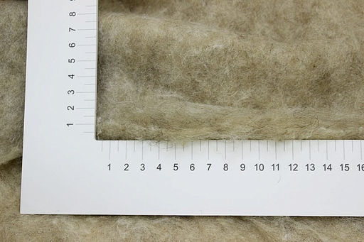 Термополотно с верблюжьей шерстью, ш.1.5м, натур.волокно-35%, полиэфир-65%, 150гр/м.кв - Купава фото 4