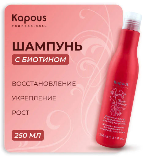 Шампунь с биотином 250 мл.