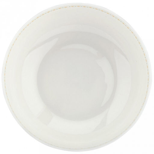 "Мадрид" Салатник фарфоровый 1,35л, д18х7,7см, тонкостенный, деколь с золотом, в коробке (Китай)