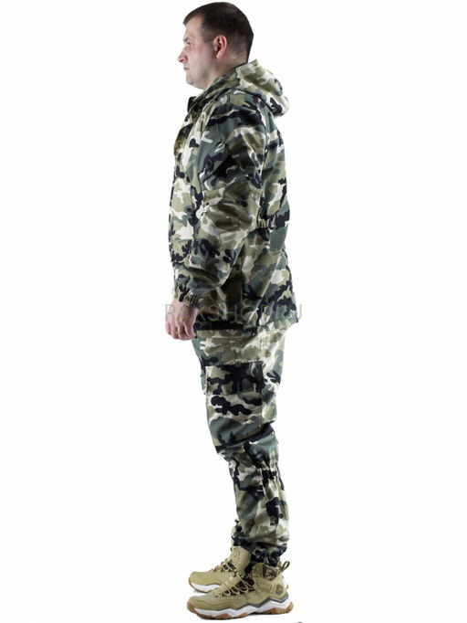 Утепленный демисезонный костюм Forest trail Nappa для активного отдыха (горка на флисе) - Rax фото 2