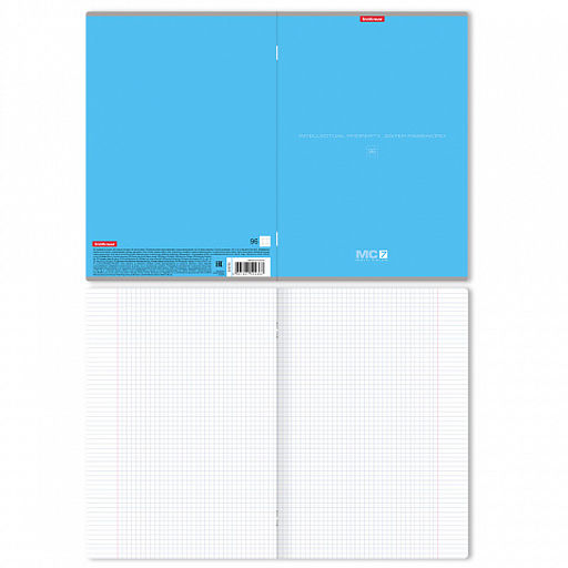 Цена за 4 шт. Тетрадь общая ученическая ErichKrause MC-7, А4, 96 листов, клетка-MIX-PACK  фото 6