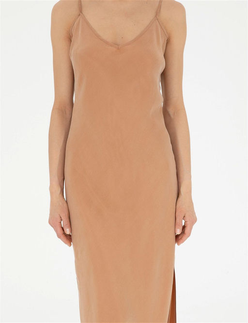 Kahverengi Slim Fit Y_rtma_l_ Dokuma Elbise - Pierre cardin фото 6