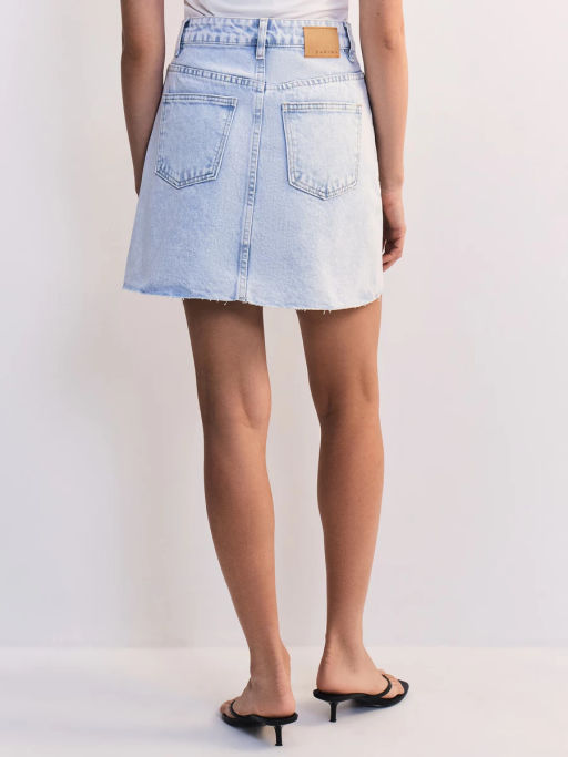 Джинсовая юбка мини ZR2605092348-100 / Zarina  фото 5