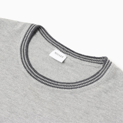 Джемпер мужской MINAKU REGULAR FIT: серый меланж, р-р 54