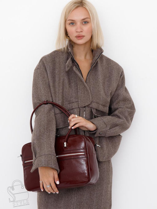 Сумка женская  51166SL wine red Velina Fabbaino-Safenta в Новосибирске