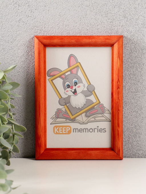 Цена за 2 шт. Фоторамка для фото 10×15 см Keep memories, Beaumont, махагон, (пластиковый экран), дерево