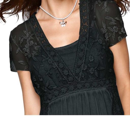 Платье, черное - Linea tesini фото 5