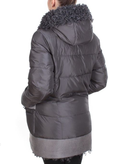2015 DARK GREY Куртка зимняя женская CORUSKY (200 гр. холлофайбера) - Fashion фото 4