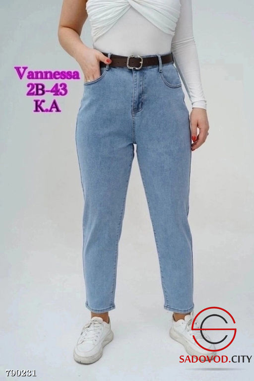 Женские костюмные джинсы MOM - Bruno фото 4