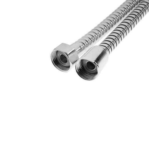 Душевой шланг ZEIN Z29PS, 170 см, гайки металл 1/2", запрессовочная втулка латунь, Имп/Имп