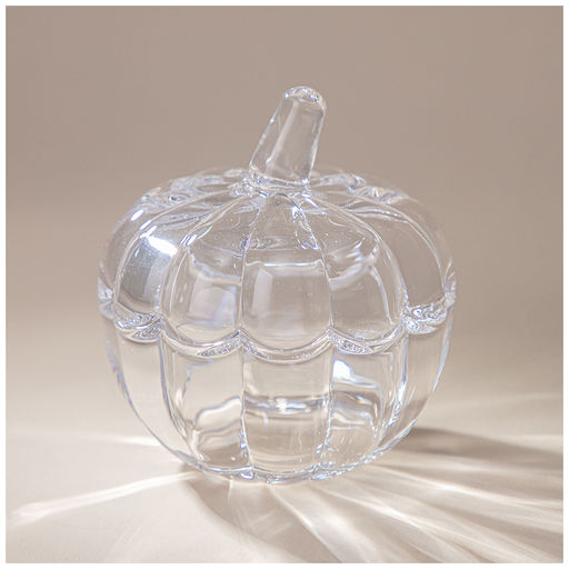 ЕМКОСТЬ ДЛЯ ХРАНЕНИЯ С КРЫШКОЙ ТЫКВА 10Х10Х10 СМ