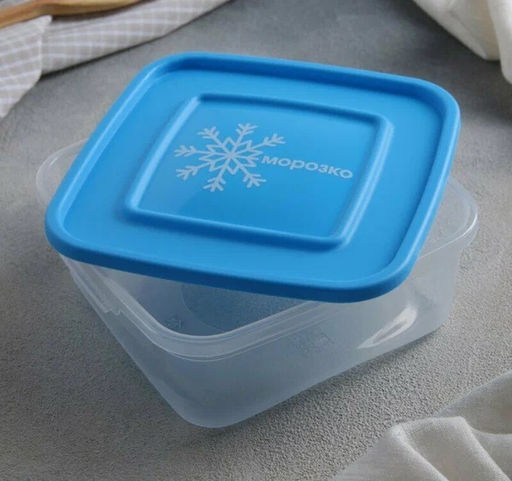 Комплект контейнеров "Морозко" 1,0 л (3 шт) для замораживания продуктов квадр., арт. С67036