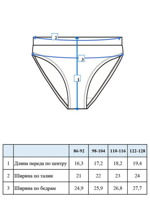 PlayToday / Трусы для девочки, 2 шт. в комплекте