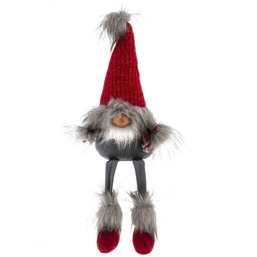 Игрушка набивная "Гном", L22 W14 H62/41 см, 2в.