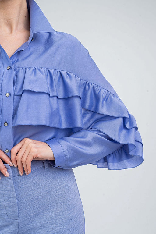 4-1983-5392-46 Блуза - Serginnetti фото 3