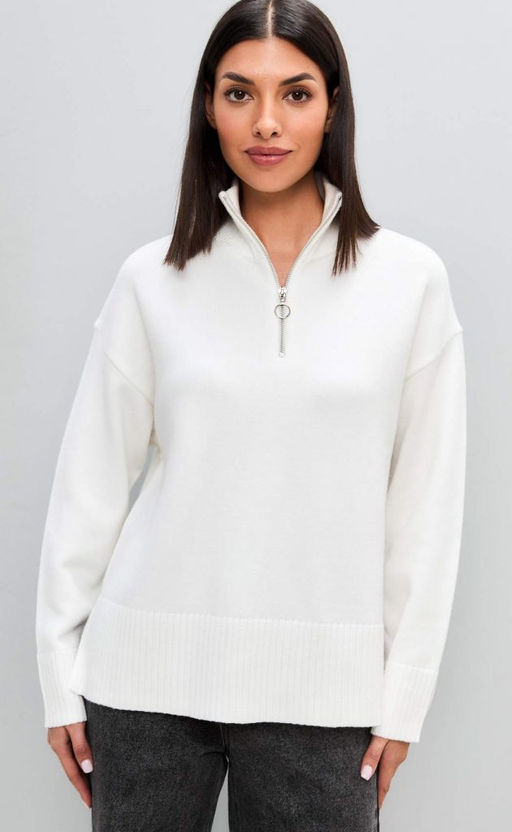 Джемпер FW-3519 white - Fine joyce фото 4