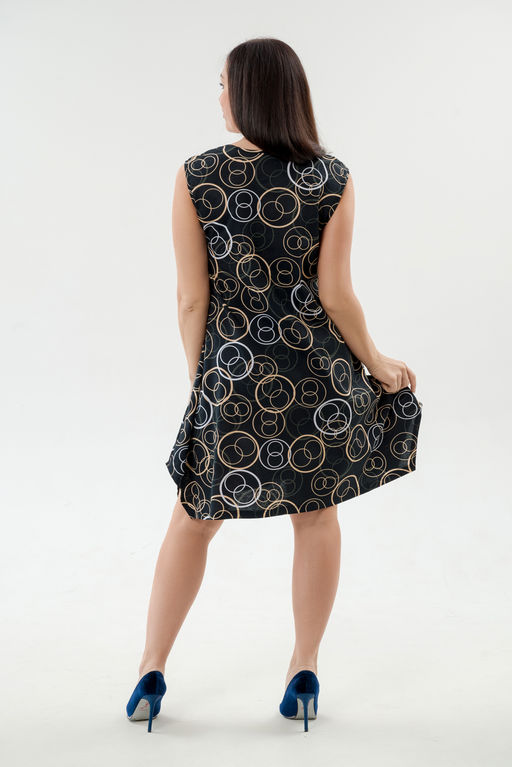 Платье женское из кулирки Кэтрин кольца - Амадэль фото 9