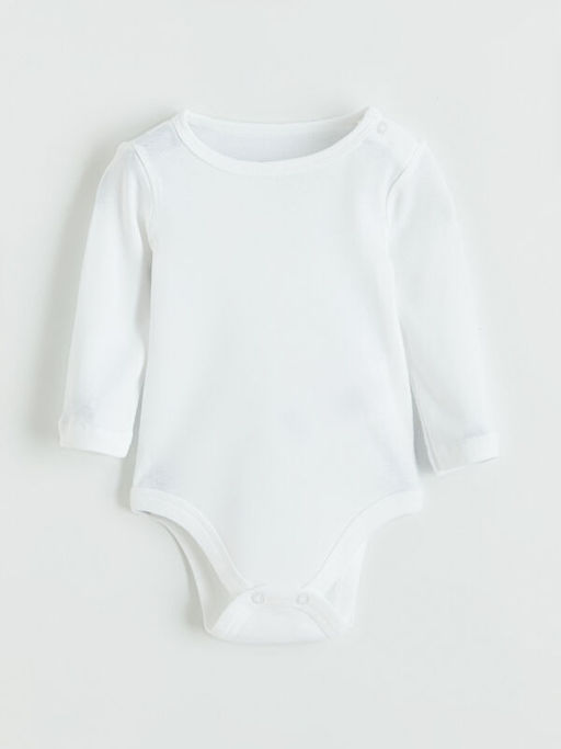 Bisiklet Yaka Erkek Bebek ??t??tl? Body 2li