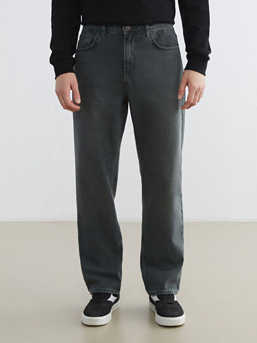 745 Baggy Fit Erkek Jean Pantolon
