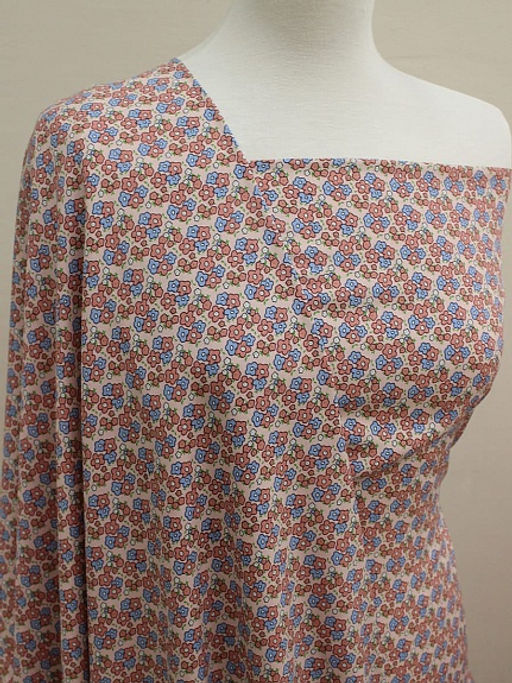 Штапель Аэлина цв.св.пыльная роза, ш.1.45м, вискоза-100%, 110гр/м.кв - Купава фото 12