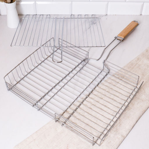 Решетка для барбекю глубокая 42х30х65 см / 112-3 /уп 20/ - Галеонтрейд фото 2