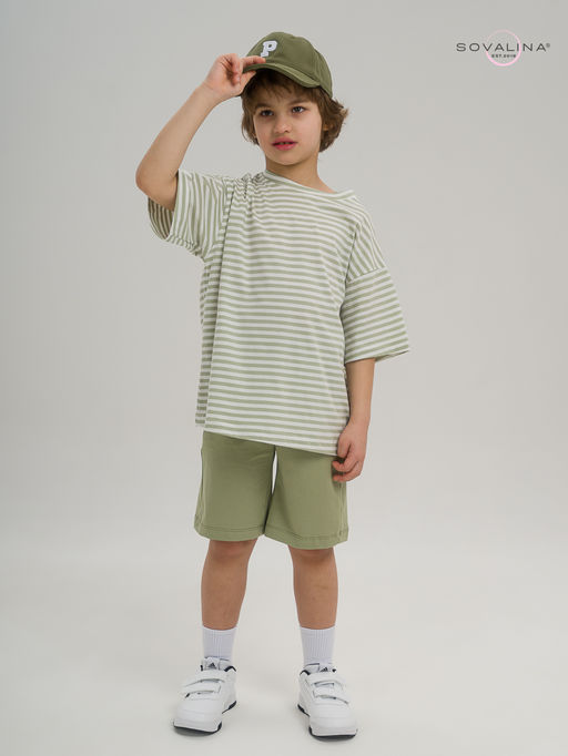 Костюм Light men полоска-шалфей - Sovalina фото 6