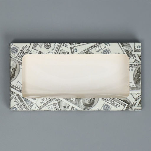 Цена за 5 шт. Коробка для шоколада, кондитерская упаковка, «Взятка», с окном, 17.3×8.8×1.5 см