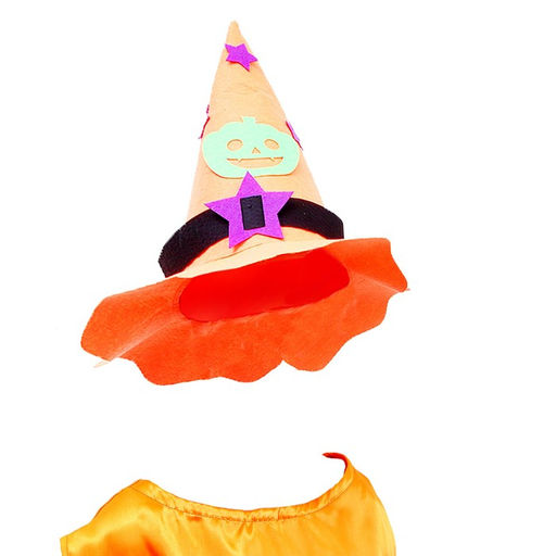 Карнавальный костюм Тыква,жилет,шляпа оранжевая,рост 98-110 - Страна карнавалия фото 2